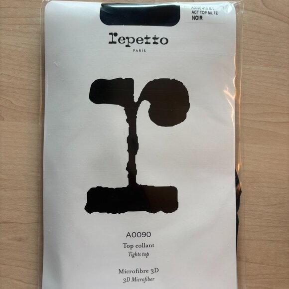 NWT Repetto - Tights top Black - M/L 40/42FR (A0090-410-XS/S) - Picture 4 of 7